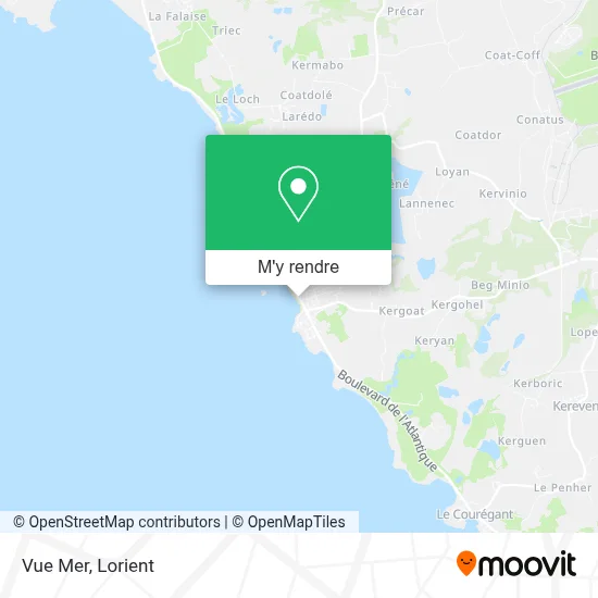 Vue Mer plan