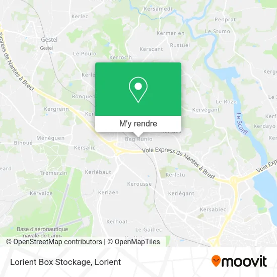 Lorient Box Stockage plan