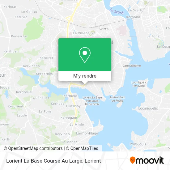Lorient La Base Course Au Large plan