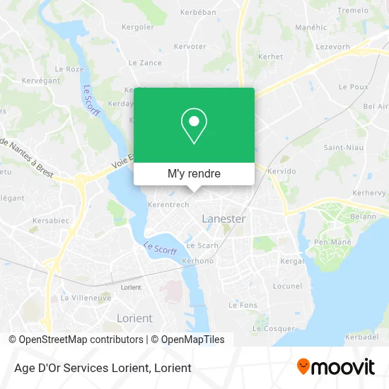 Age D'Or Services Lorient plan