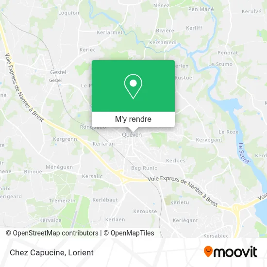 Chez Capucine plan