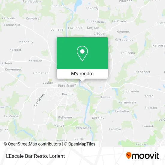 L'Escale Bar Resto plan