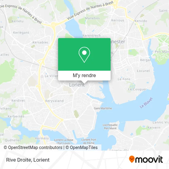 Rive Droite plan