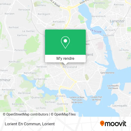 Lorient En Commun plan