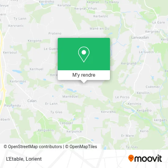 L'Etable plan