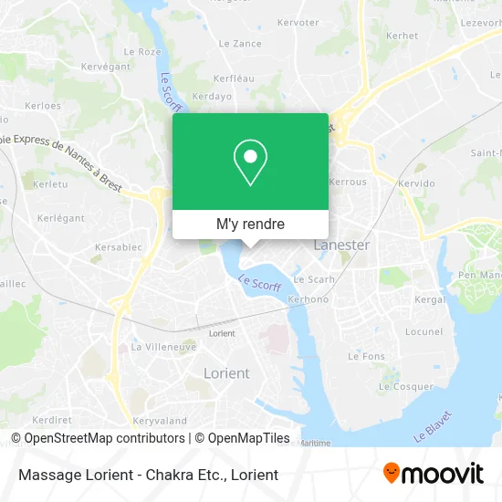Massage Lorient - Chakra Etc. plan