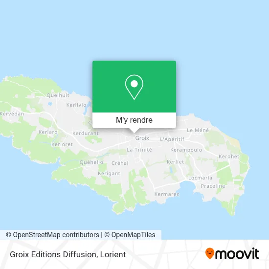 Groix Editions Diffusion plan