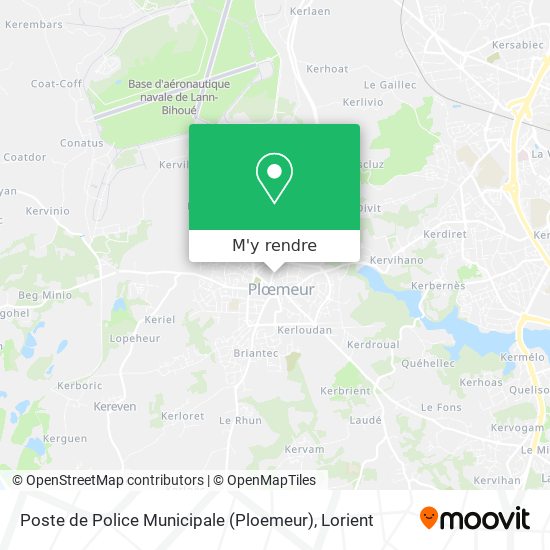 Poste de Police Municipale (Ploemeur) plan