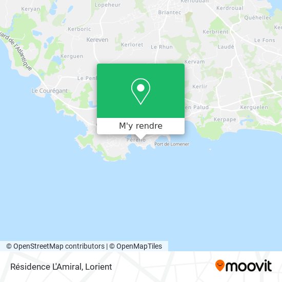 Résidence L'Amiral plan