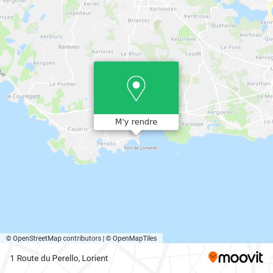 1 Route du Perello plan
