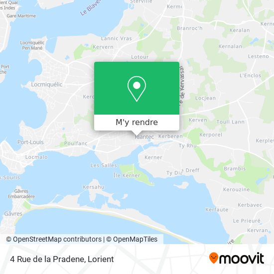 4 Rue de la Pradene plan