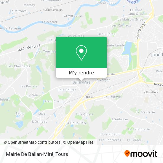 Mairie De Ballan-Miré plan