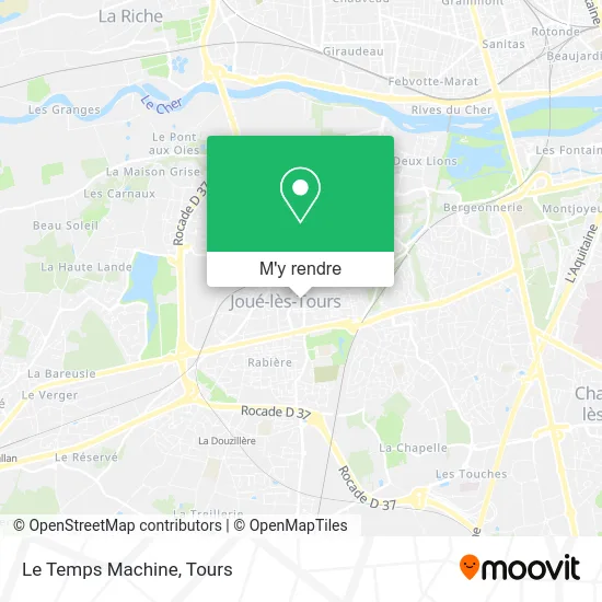 Le Temps Machine plan