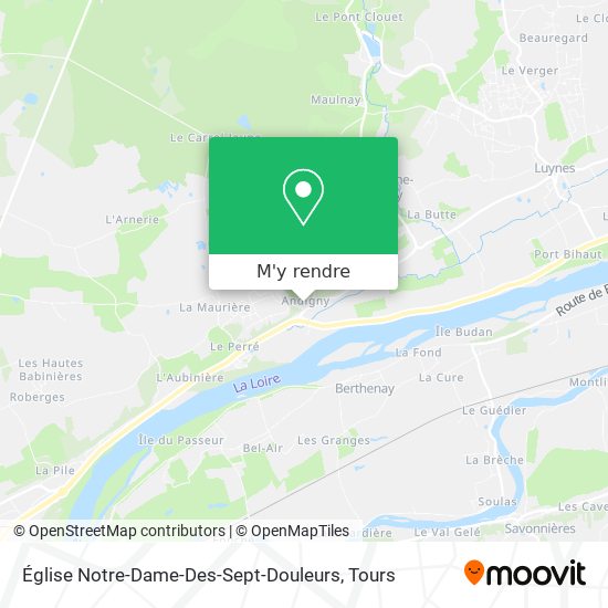 Église Notre-Dame-Des-Sept-Douleurs plan