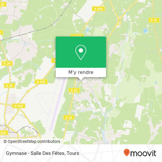 Gymnase - Salle Des Fêtes plan