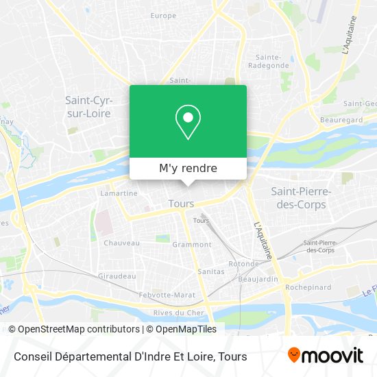 Conseil Départemental D'Indre Et Loire plan