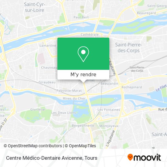 Centre Médico-Dentaire Avicenne plan