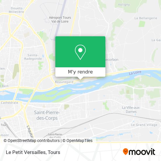 Le Petit Versailles plan