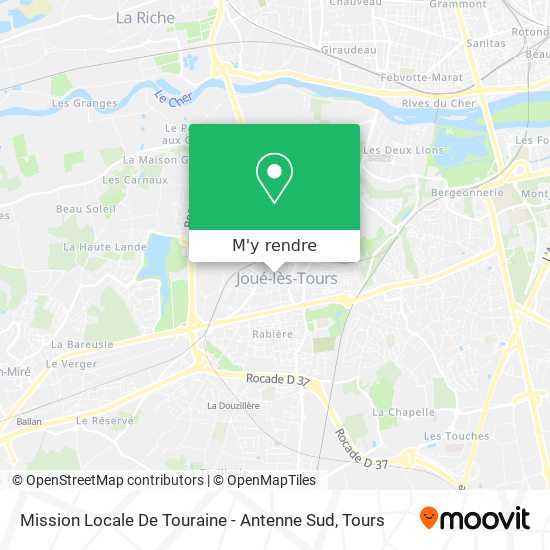 Mission Locale De Touraine - Antenne Sud plan