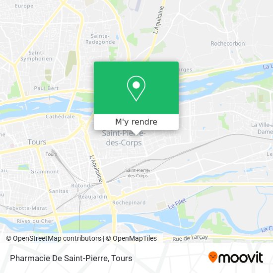 Pharmacie De Saint-Pierre plan