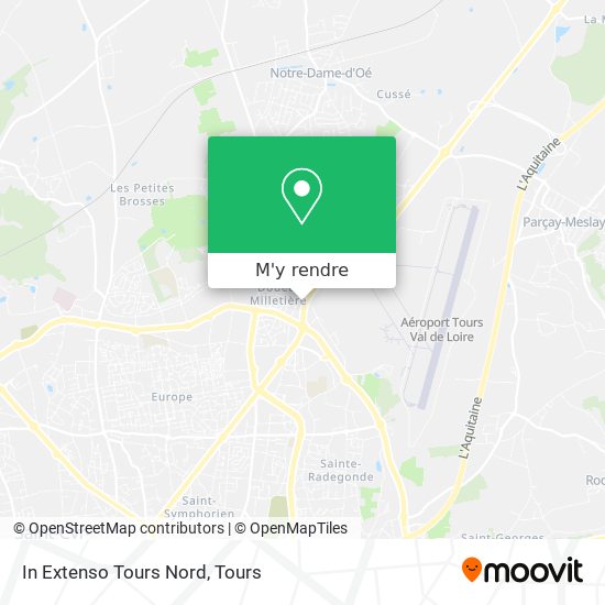 In Extenso Tours Nord plan