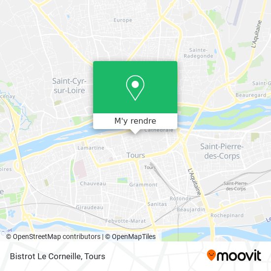 Bistrot Le Corneille plan