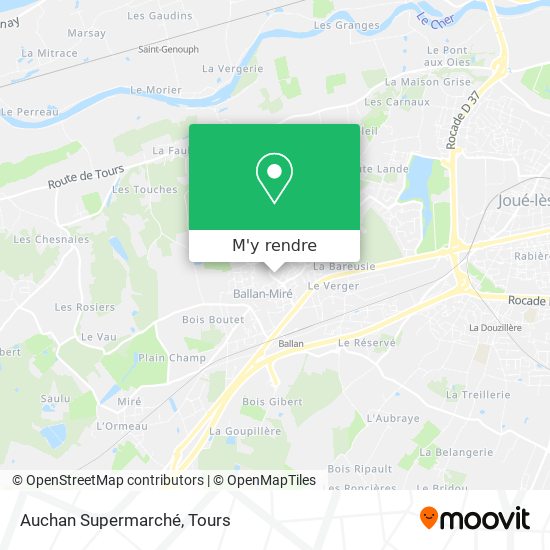Auchan Supermarché plan
