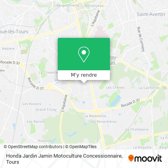 Honda Jardin Jamin Motoculture Concessionnaire plan