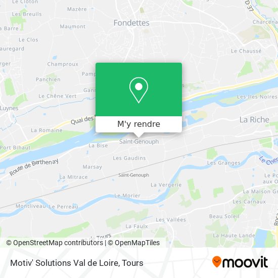 Motiv' Solutions Val de Loire plan