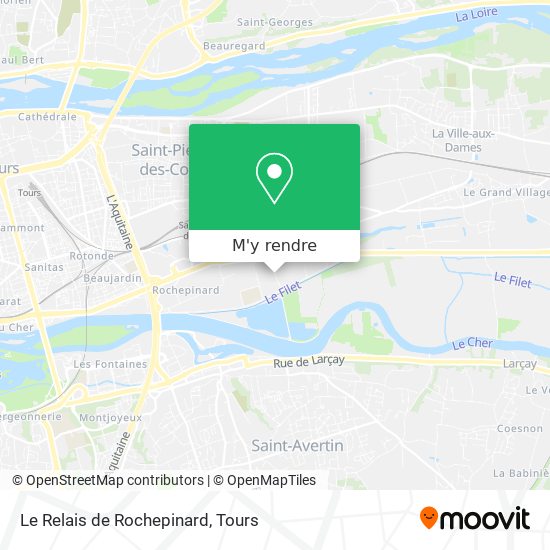 Le Relais de Rochepinard plan