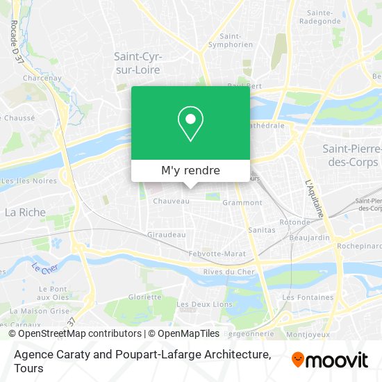 Agence Caraty and Poupart-Lafarge Architecture plan