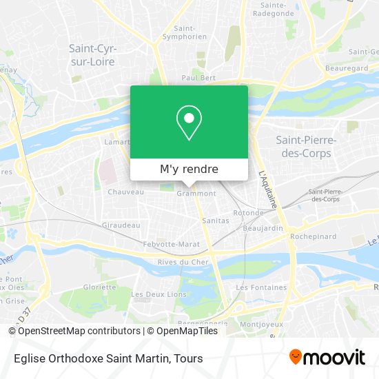 Eglise Orthodoxe Saint Martin plan