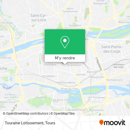 Touraine Lotissement plan