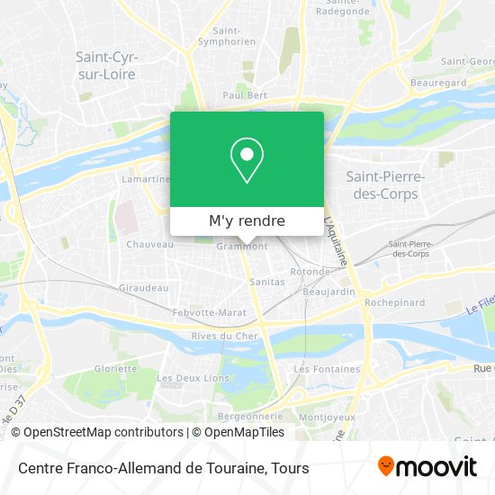 Centre Franco-Allemand de Touraine plan