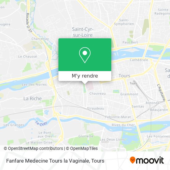 Fanfare Medecine Tours la Vaginale plan