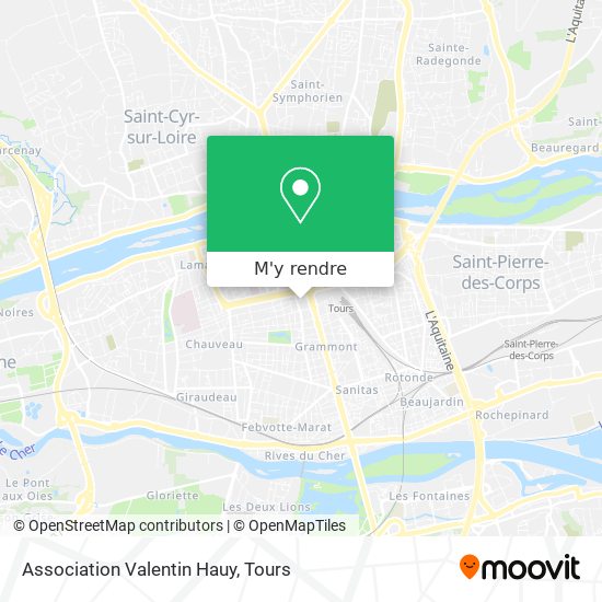 Association Valentin Hauy plan