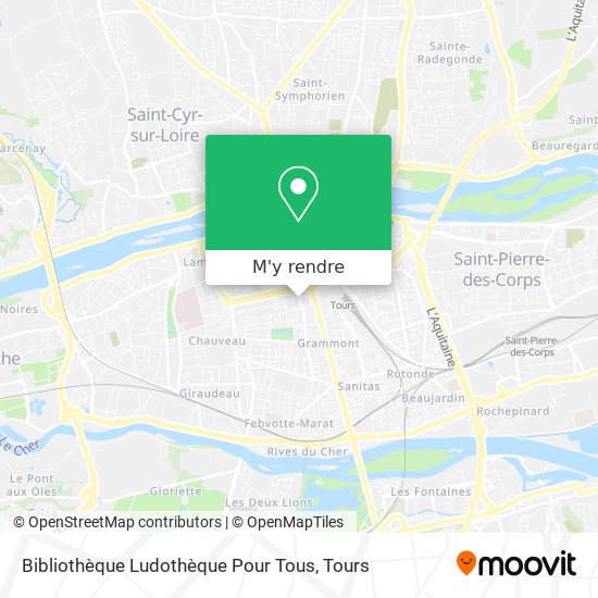 Bibliothèque Ludothèque Pour Tous plan