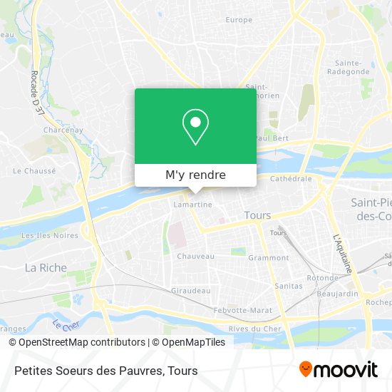 Petites Soeurs des Pauvres plan