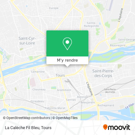 La Calèche Fil Bleu plan