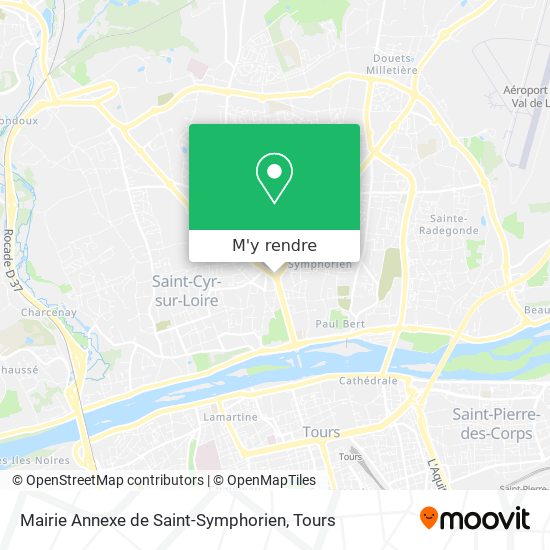 Mairie Annexe de Saint-Symphorien plan