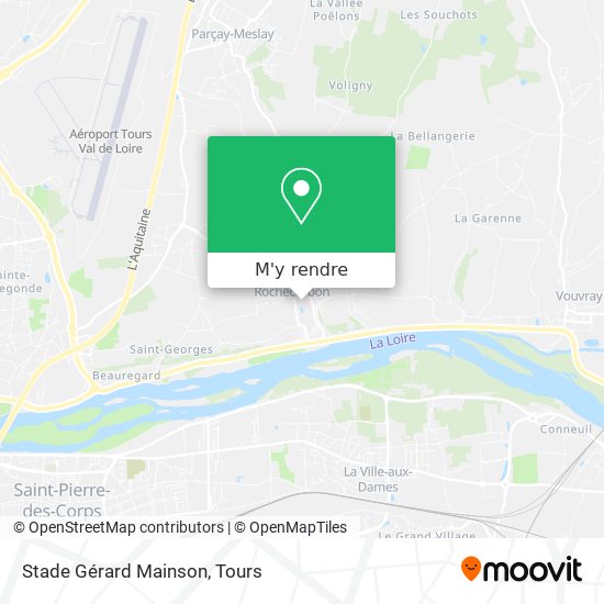 Stade Gérard Mainson plan