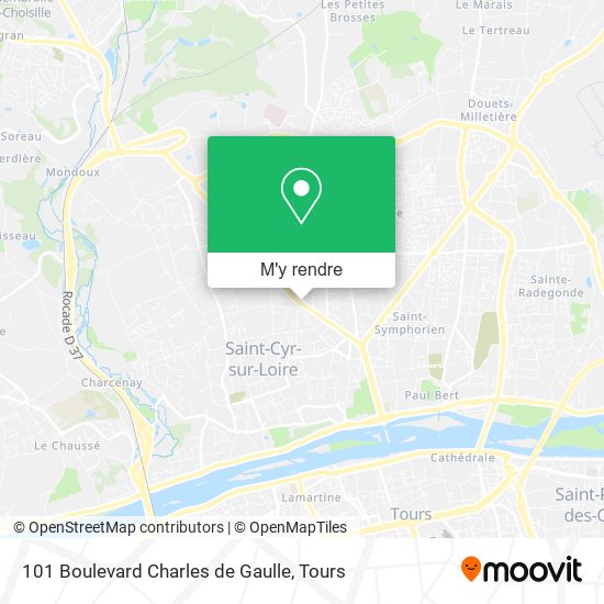 101 Boulevard Charles de Gaulle plan