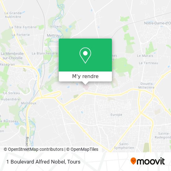 1 Boulevard Alfred Nobel plan