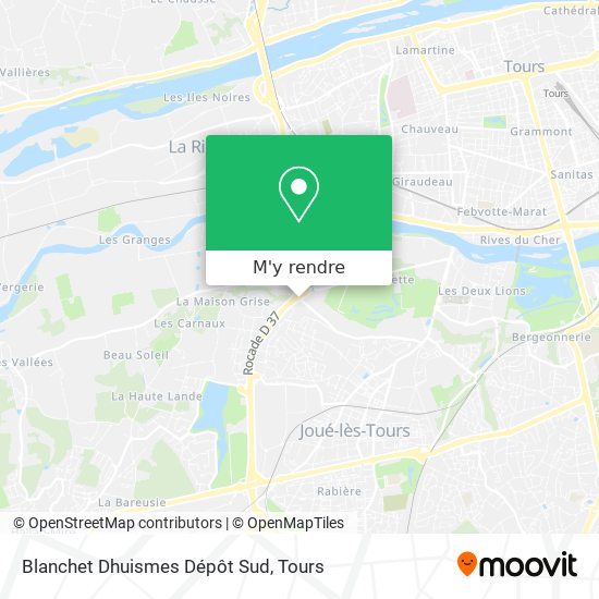 Blanchet Dhuismes Dépôt Sud plan