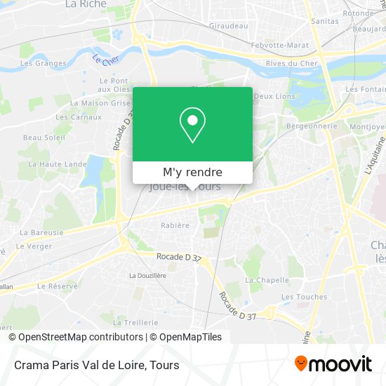 Crama Paris Val de Loire plan