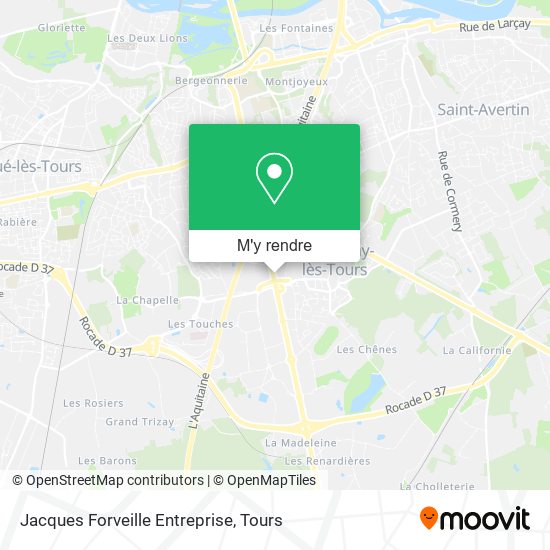 Jacques Forveille Entreprise plan