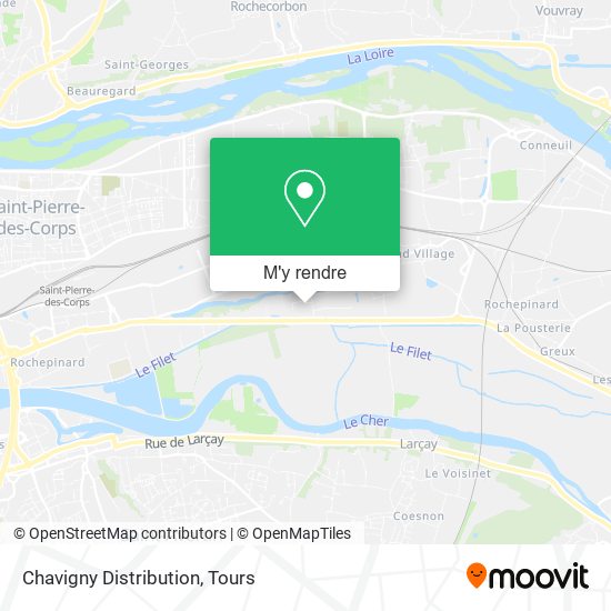 Chavigny Distribution plan