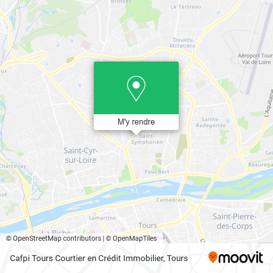 Cafpi Tours Courtier en Crédit Immobilier plan