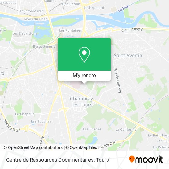 Centre de Ressources Documentaires plan