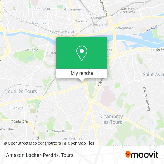 Amazon Locker-Perdrix plan